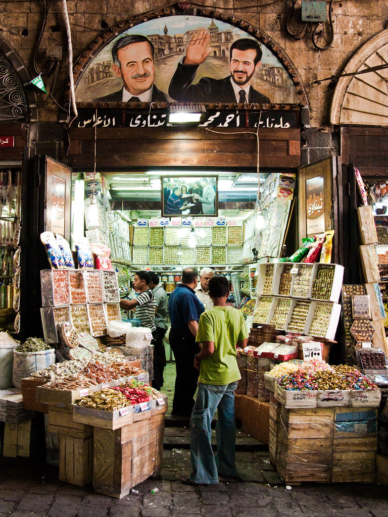 Market shop, Damasco