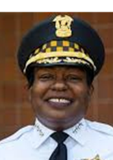 African American police woman