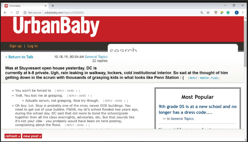 Figura 16.1. página principal del sitio web urbanbaby.com.