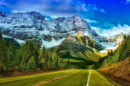 image of road through mountains pixabay banff