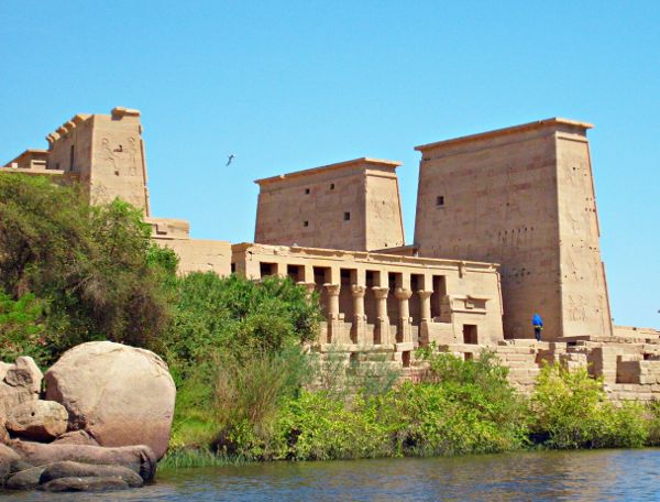 The Temple of Isis in Philae.