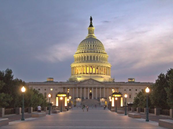 El Capitolio de Estados Unidos.