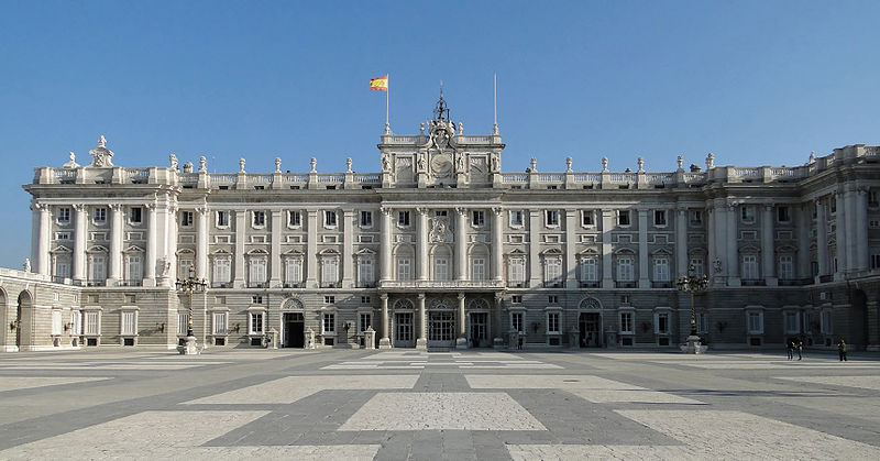 القصر الملكي في مدريد، إسبانيا