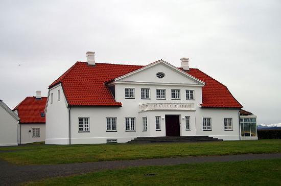 Reykjavík, Iceland, Bessastaðir, Wohnsitz der isl. Präsidenten