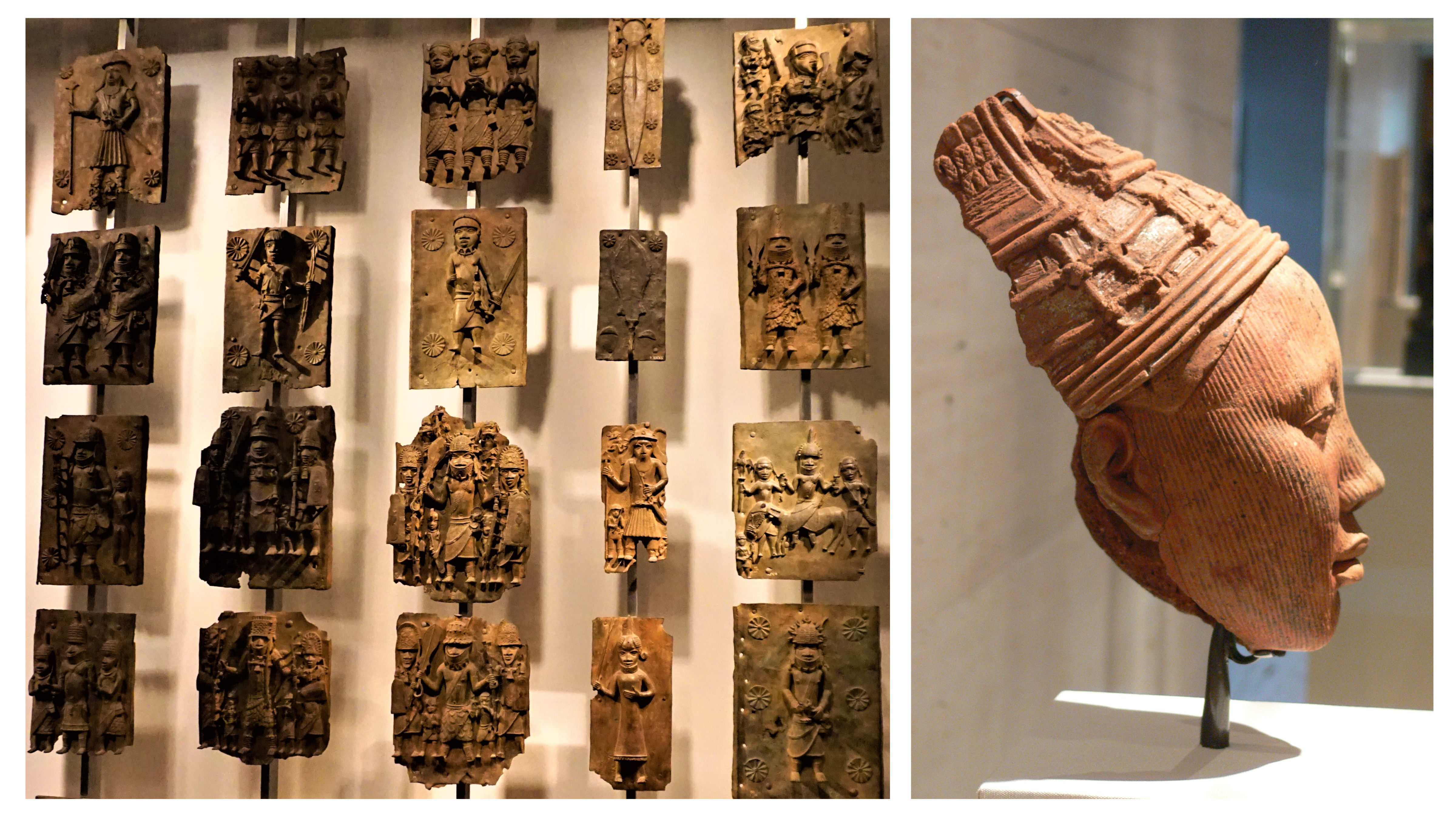 Benin Bronzes and an Ife sculpture