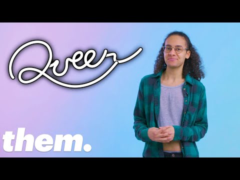 Thumbnail for the embedded element "Tyler Ford Explains The History Behind the Word "Queer" | InQueery | them."
