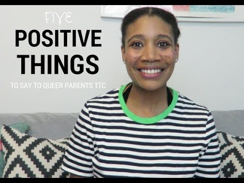Thumbnail for the embedded element "5 Positive Things to Say to a Queer Family TTC"
