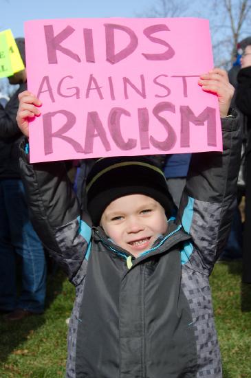 Kids Against Racism protest
