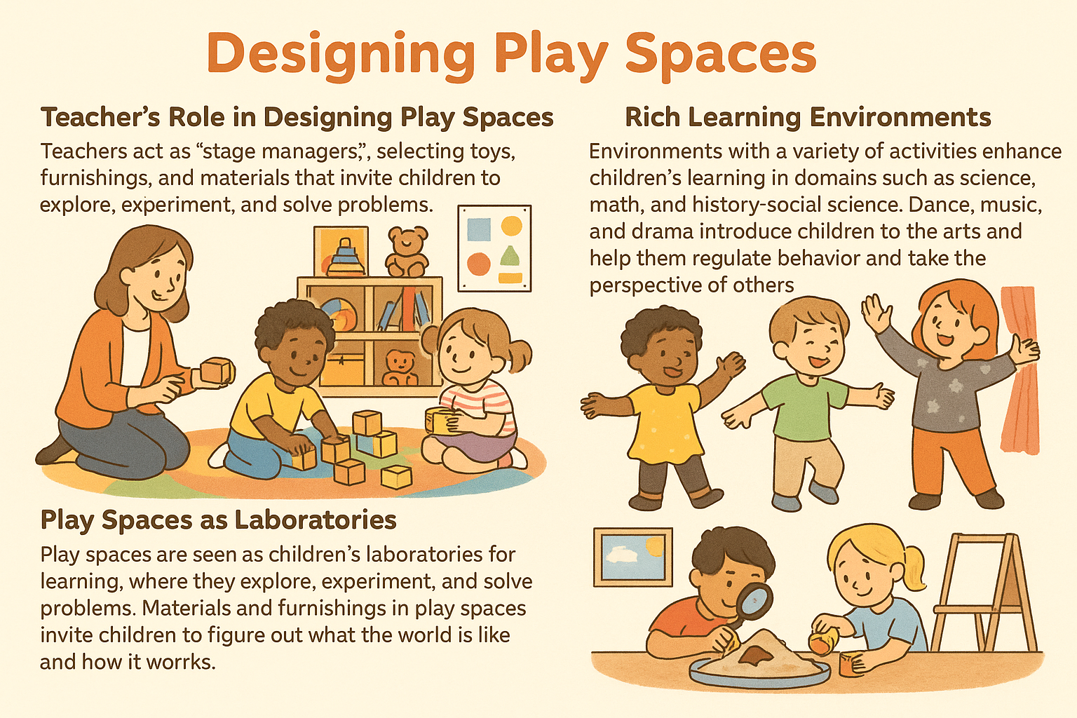 Elements of designing Play spaces