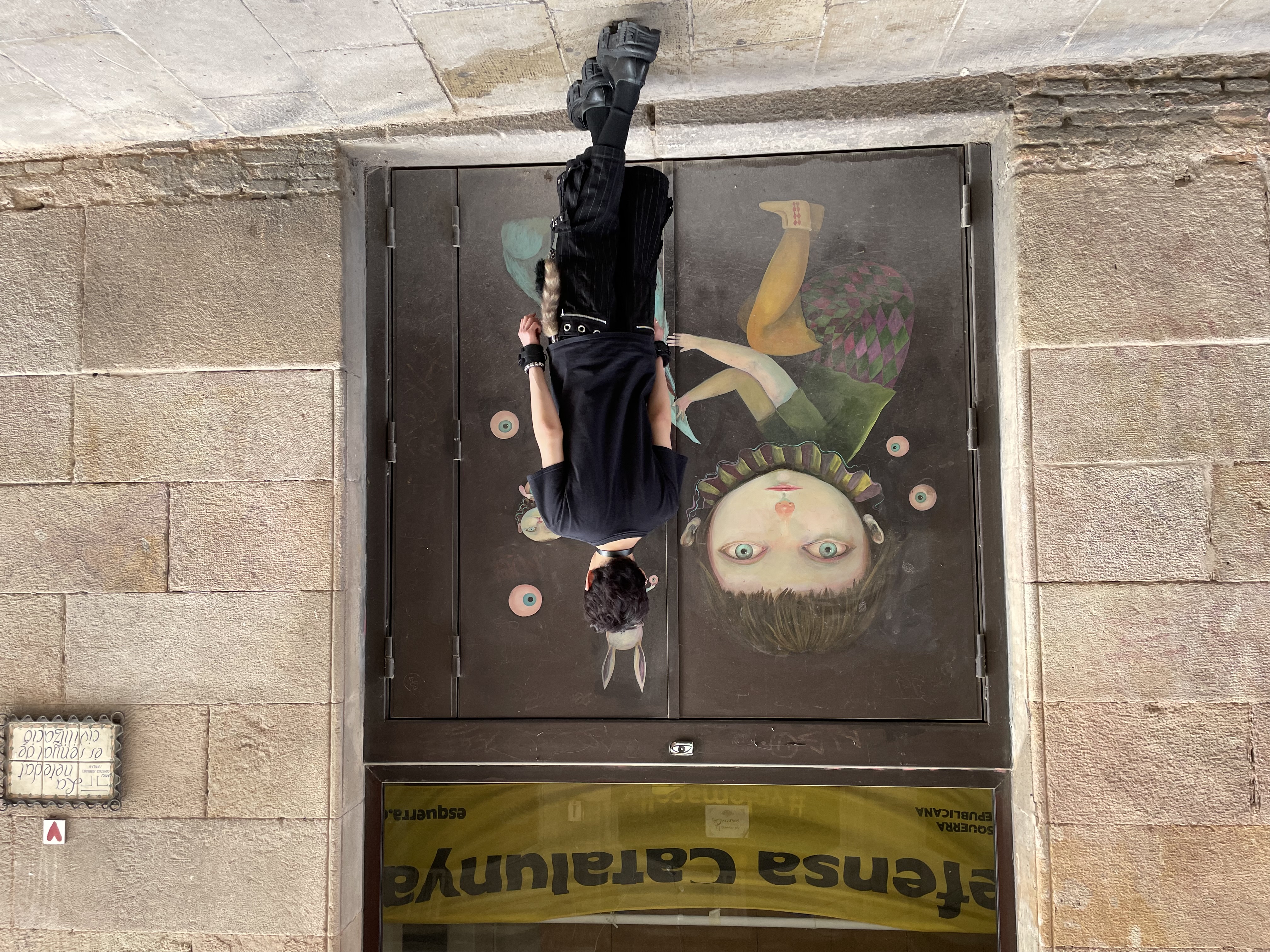 A studenet traveling to Spain. 