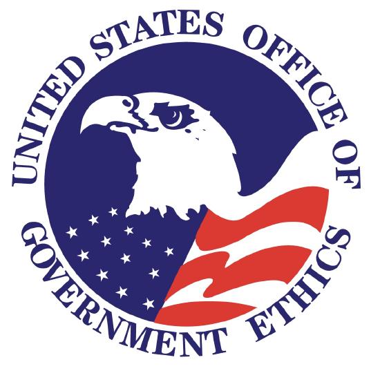 Logo of the&nbsp;United States Office of Government Ethics.