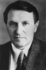 A black and white photograph of Constantin Tretiakoff