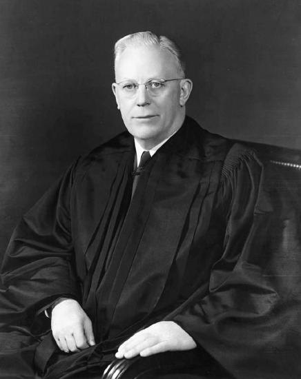 Chief Justice Earl Warren (1953&ndash;1969).