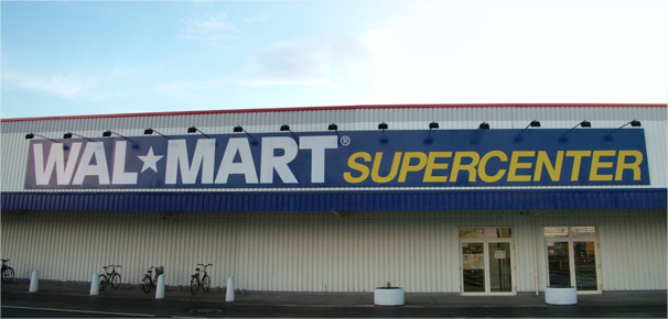 A closed Wal-mart store in Germany