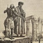 An illustration of Abu Abdullah Muhammad Ibn Battuta in Egypt