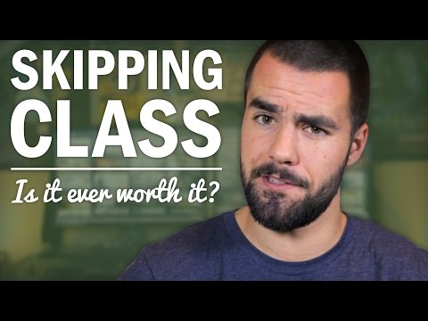Thumbnail for the embedded element "Should You Ever Skip Class? - College Info Geek"