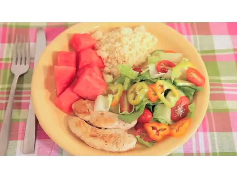 Thumbnail for the embedded element "How to Follow the USDA MyPlate Dietary Guidelines"