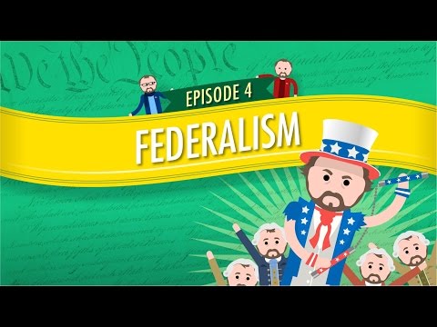 Thumbnail for the embedded element "Federalism: Crash Course Government and Politics #4"