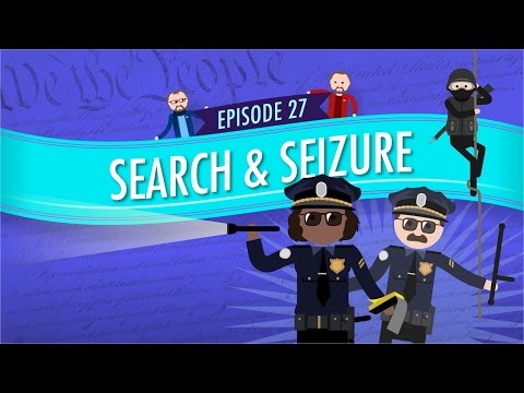 Thumbnail for the embedded element "Search and Seizure: Crash Course Government and Politics #27"