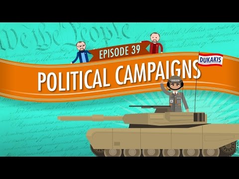 Thumbnail for the embedded element "Political Campaigns: Crash Course Government and Politics #39"