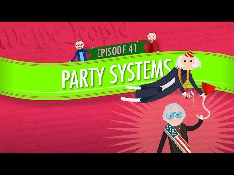 Thumbnail for the embedded element "Party Systems: Crash Course Government and Politics #41"
