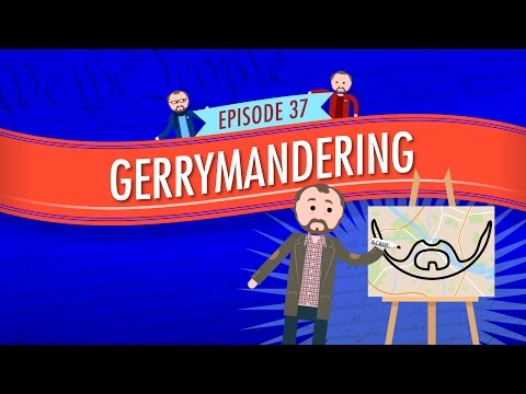 Thumbnail for the embedded element "Gerrymandering: Crash Course Government and Politics #37"