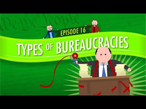Thumbnail for the embedded element "Types of Bureaucracies: Crash Course Government and Politics #16"