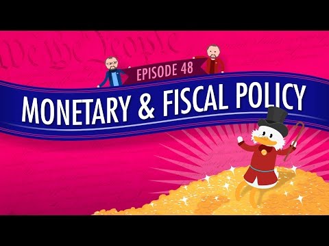 Thumbnail for the embedded element "Monetary and Fiscal Policy: Crash Course Government and Politics #48"