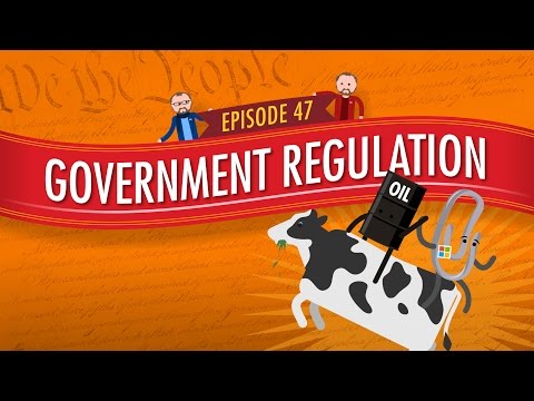 Thumbnail for the embedded element "Government Regulation: Crash Course Government and Politics #47"