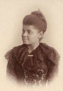 Ida B. Wells in an old photograph.