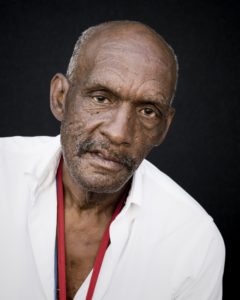 Headshot of elderly black man.