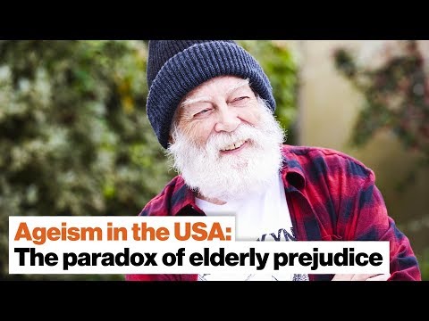 Thumbnail for the embedded element "Ageism in the USA: The paradox of prejudice against the elderly | Ashton Applewhite | Big Think"