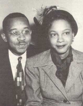 Picture of sociologists Kenneth and Mamie Clark