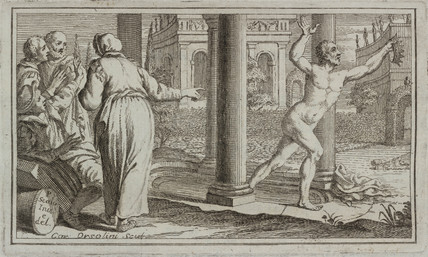  Illustration of Archimedes having just discovered his Principle of Buoyancy by Count Giammaria Mazzuchelli