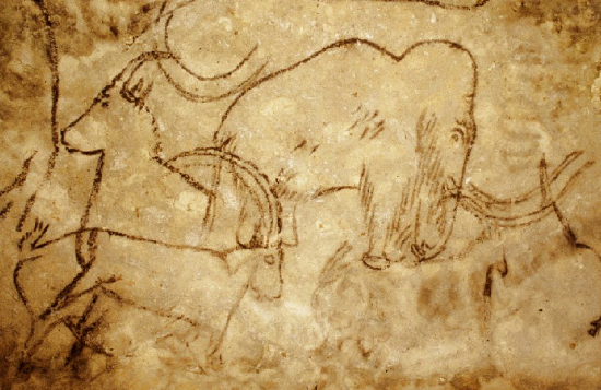 Cave painting in the Grotte de Rouffignac