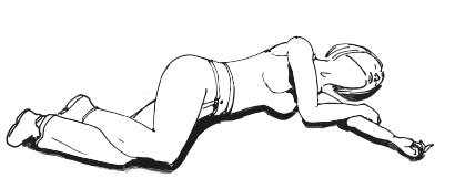 diagram of recovery position