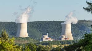 The Chooz Nuclear Power, in a valley in Ardennes, France, is a reminder that human activity impacts the planet greatly.