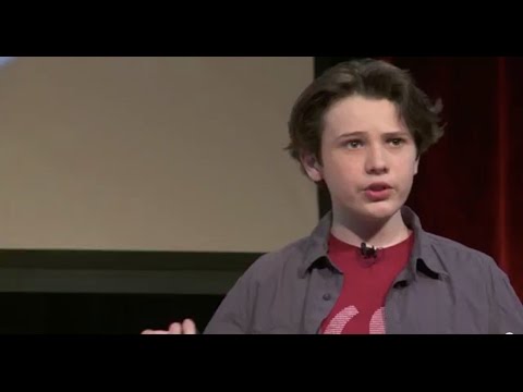 Thumbnail for the embedded element "Forget what you know | Jacob Barnett | TEDxTeen"