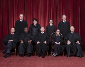 The Nine Supreme Court Justices