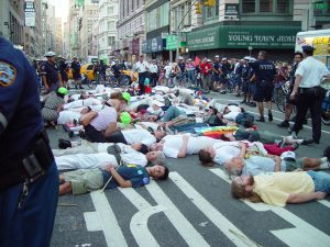 Civil Disobedience: Illegally Blocking a Street in New York City