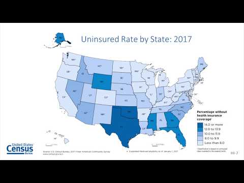Thumbnail for the embedded element "2017 Income, Poverty and Health Insurance - Health Insurance Presentation"