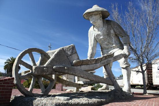 Chinese Miner Statue