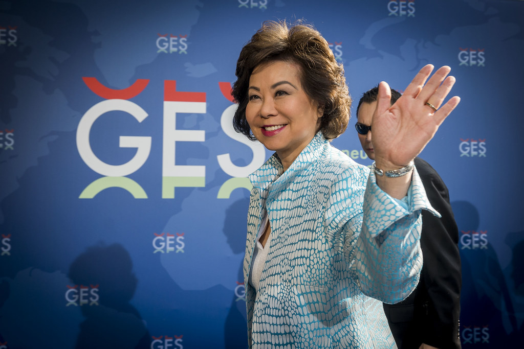 Arrival of U.S. Secretary of Transportation, Elaine Chao