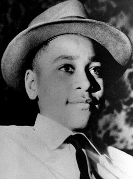 Picture of Emmett Till on Christmas Day, 1954. 