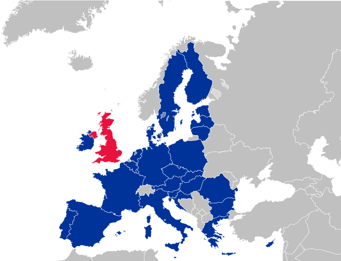 A map of the European Union is shown