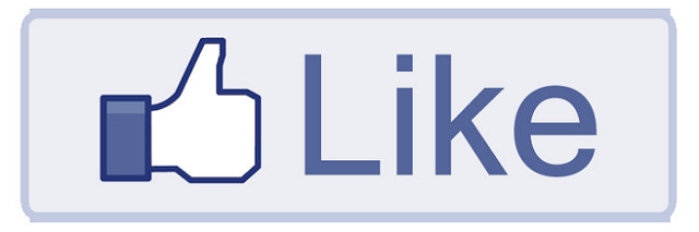 An image of a social media "Like", with graphic of a hand showing a thumb pointing up.