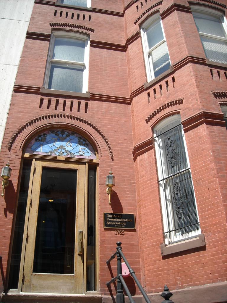 The National Communication Association’s office in Washington D.C.