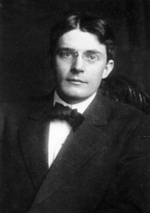 Black and white image of John Broadus Watson
