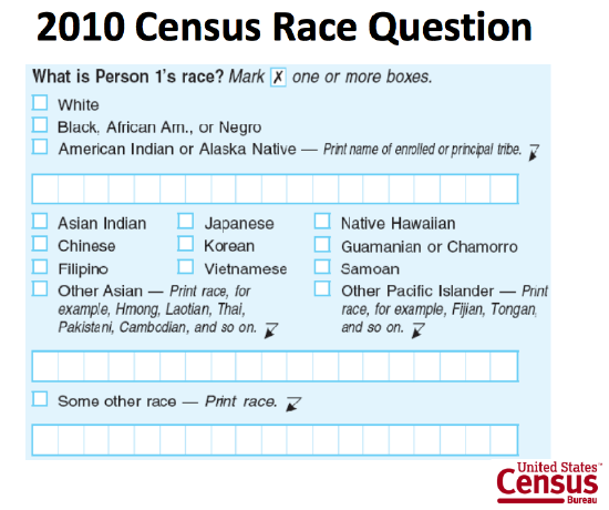2010 Census Race Question