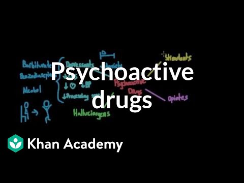 Thumbnail for the embedded element "Overview of psychoactive drugs | Processing the Environment | MCAT | Khan Academy"